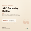 AEO Authority Builder